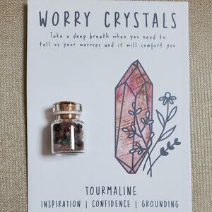 Tourmaline Worry Crystals